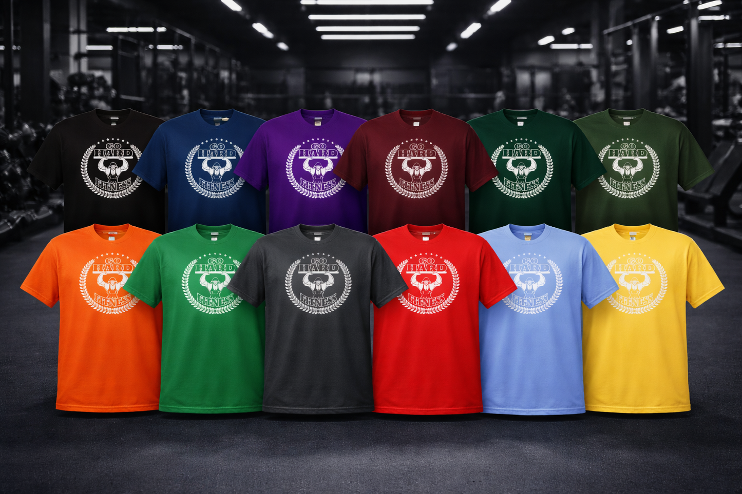 Go Hard Fitness T Shirt